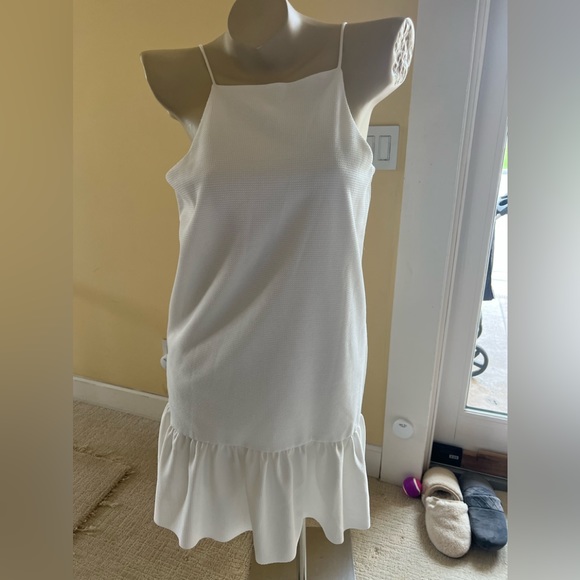 drop waist dress zara Maxi Dress-White XL Fully Lined. Zara Gray Drop Waist Dress